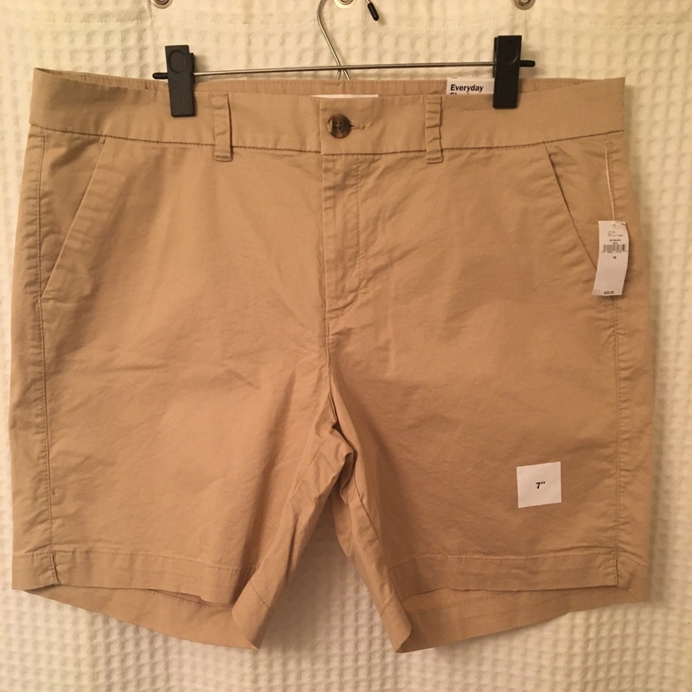 Old Navy Khaki Shorts size 16
